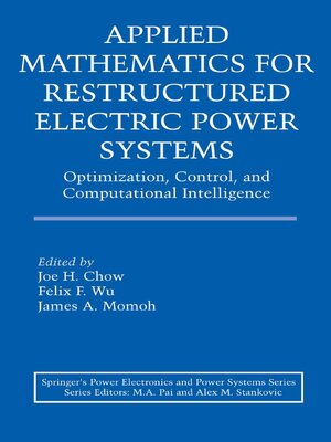 cover image of Applied Mathematics for Restructured Electric Power Systems